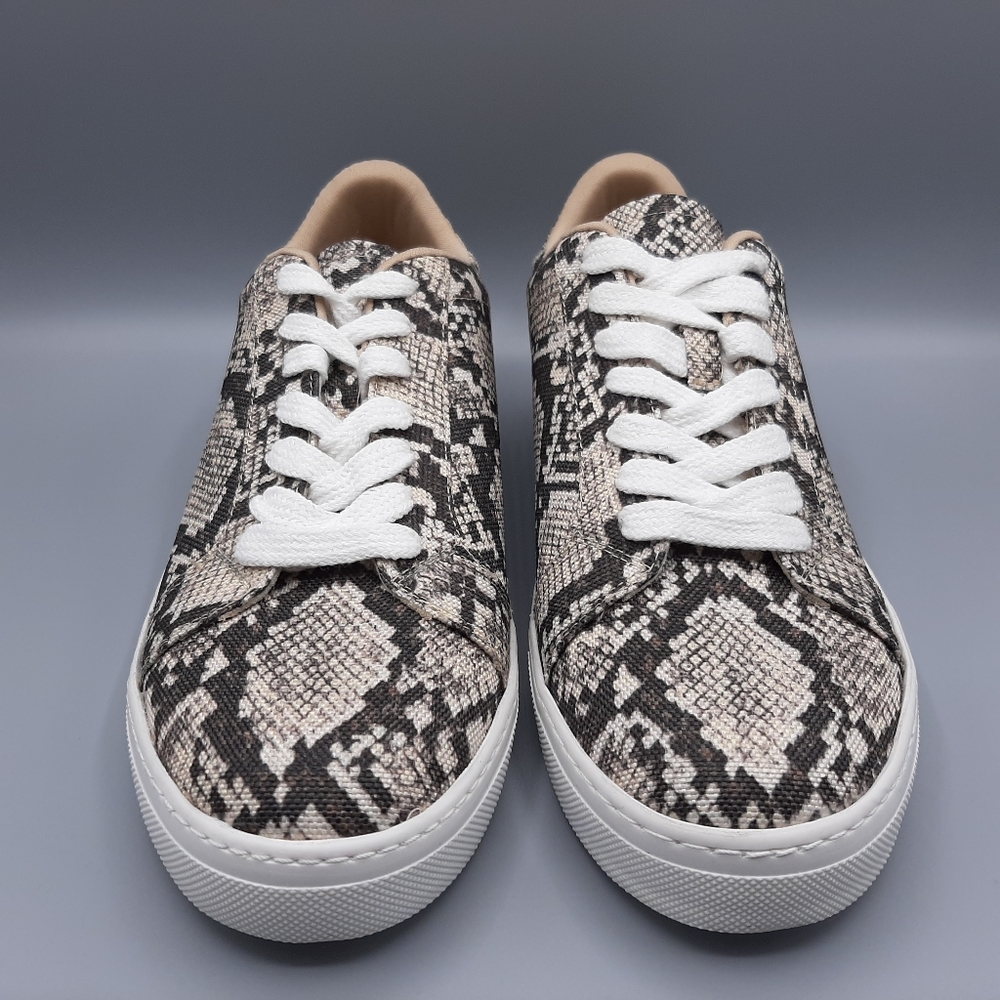 Steve Madden Vonn Python Snake Skin Sneakers 9 - image 5